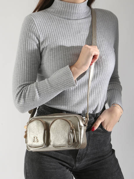 Cross Body Tas Bright Lulu castagnette Zilver bright WESTON ander zicht 1